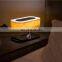 MESUN W10 Popular QI charger and bt speaker smart music bedroom led lighting lamp