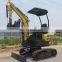 chinese 1.8 ton 2 ton mini hydraulic excavators for sale cheap prices