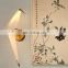 Modern indoor hallway Nordic LED Paper crane bird Wall Lamp For Home Decor