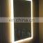 Rectangle mirror with LED beside