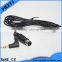 well customized 3P mini din to 3.5mm audio cable