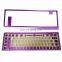 Anodize 3D Model Prototype Manufacturer CNC Mechanical Keyboard Case Kyuu Polycarbonate Cnc Keyboard