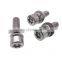 Stainless Steel Six Lobe Pan Head Torx Sems Machine Screw With double Washer in China
