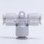 High Quality PE Series Durable Plastic White Body Air Connection 4/6/8/10/12mm T Type Quick Push In Tube Pneumatic Fitting