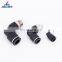 Pneumatic Air PL Plastic Brass Pneumatic one touch in Fittings Male elbow connect