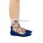 Beautiful flat lace up blue color design ladies sandal this shoe is full of lace and pump ankle strap shoes