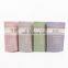 Customized Printed Resealable Food Grade Ziplock Doypack Moisture-proof Zipper Kraft Paper Bag Tea Bag with Tear Notch