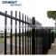 2021 Factory sales black coating top speared aluminium fencing, Home yard fencing