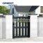 aluminium slate style fence and gate for sale