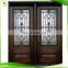 Front door design of modern elegant decoration external main double security door