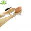 China Factory 100% biodegradable eco organic high quality bamboo toothbrush with custom package