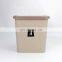 Indoor And Outdoor Space Saving Plastic Dustbin