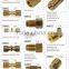 Brass inverted flare male and female adapter