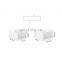 Clear Plastic Stackable Shoe Organizer Bins, Drawer Type Front Opening Shoe Holder Containers