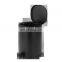 NEW black small trash can 5Liter special shape step pedal bin waste bin bathroom household