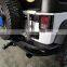 4x4 Rear bull bar for Jeep Wrangler JK back bumper guard