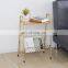 Nordic style iron art tea table INS golden disassembly sofa side a few bedrooms living room two layer set small tea table