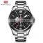 MINI FOCUS MF0199G Man Quartz Watches High Quality Brand Casual Creativity Stainless Steel Strap Clock