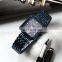 LONGBO 80776 Elegant business quartz stainless steel couple watches for lovers women square watch