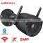 WIFI Wireless 5MP Security IP Camera 4X Digital Zoom CCTV HD AI Human Detection Outdoor Surveillance Bullet Cam CamHi APP