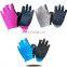 Customizable Quality Pink Lady Women Men Workout Sport Gloves Gym Half Finger