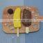 Wholesale 100x popsicle wooden Custom Popsicle ice cream sticks 4 centimeters with logo