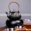 Turkish Moroccan Wholesale Magnetic Filter Steel Warmer Enamel Cast Iron Teapot