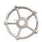 Pn16 Dn150 Painting Cast Iron Steel 8Inch Ball Gate Turning Valve Handle Wheel