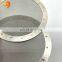 Industrial stainless steel round edge filter woven wire mesh