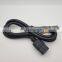 13WG full copper 1m 3ft C19 Stripped 15cm PDU Style Power Extension Cable  AC Power Cord Cable