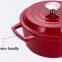 Facoty Supplier New Design Enamel Cast Iron Cookware Thermal Casserole Dish Pot Dutch Oven Enamel Cast Iron Stock Pot