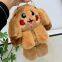 024Fur bag Cute bunny one shoulder cross bag plush bag children's wholesale schoolbag