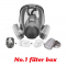Full face gas and dust mask