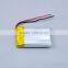 Li-polymer 502535 Battery 3.7V 400mAh