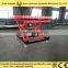 Revolving stage hydraulic scissor lift stage/5m