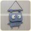 Cute design hanging pockets hanging storage for babies wall bag for kids home hanging organizer