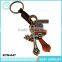 Souvenir 3D Holder Butterfly Shape Key Chains/Soft Metal Key Chains