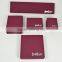AN402 ANPHY Leather Jewelry Gift Box Crimson Bracelet Gift Box PU Coated 9*9*3.2 cm Gift Packing