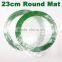 silicone pad dab wax vaporizer oil mat round shaped heat resistant silicone pad extract bho vaping pad