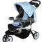 #4011 baby buggy 3 wheels stroller jogger pram carrycot trailer