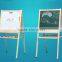 Best Price High Quality White and Black Magnetic Easel,Wooden Painting For Children