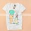 T shirt logo print machine , slim fit t shirt women