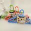 Xu Feng cheap colorful plastic hanger supermarket home use factory 1069