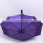 auto open and closed 3-fold promotional umbrella wiith Violet coating