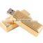 Gold push-and-pull usb usb drive flash