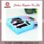 Jinhua Supplier Handmade Printed Rectangular Cosmetics Box with EVA Tray Mirror