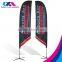 high quality promotion tear drop wind banner sell