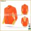 Waterproof orange ultra thin cheap nylon outdoor sports 2 in 1 jacket