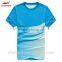 Wholesale quick dry fabric custom design 100% polyester running t shirt