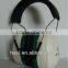 2016 headband ear muffs folding ABS ear muffs(35db) noise reduction ear muffs